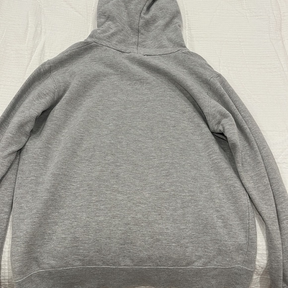 SG companies gray and pink hoodie. Tag does not say exact size but around s/xs. - Picture 2 of 2